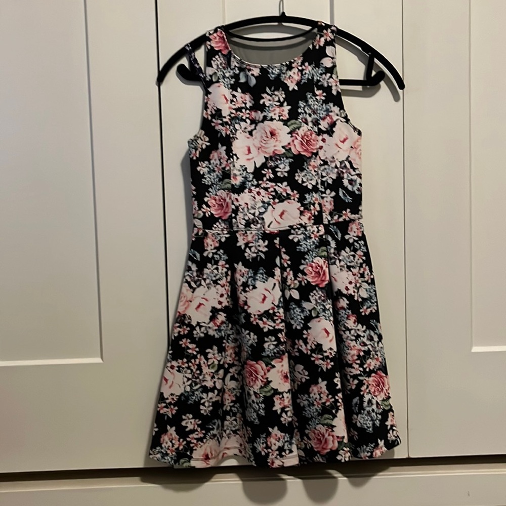 Floral bow dress by abercrombie kids